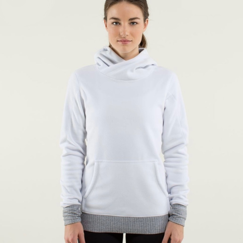 Lululemon | Runaway Fleece | White/Herringbone | Women’s | 2